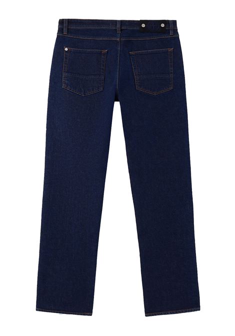 stretch indigo denim-rinsed jeans man blue STONE ISLAND | K2S15 J100007 S0J12VJ201